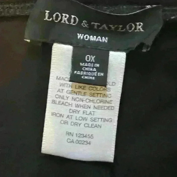 Lord and Taylor stretch pants heavy material for warmth (P238) - Picture 2 of 7